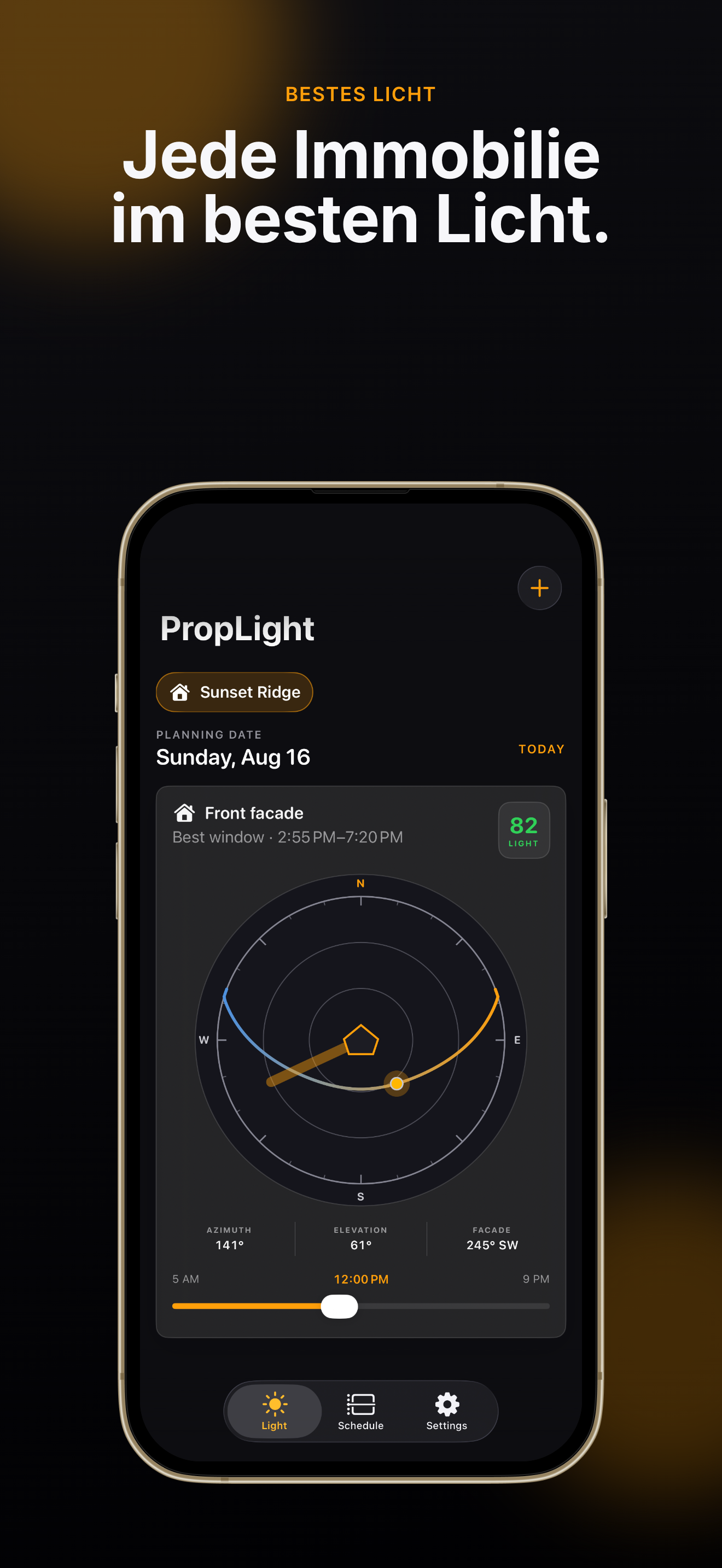 PropLight Immobilienfoto-Planer auf Ihrem iPhone — 01-device-bottom.png