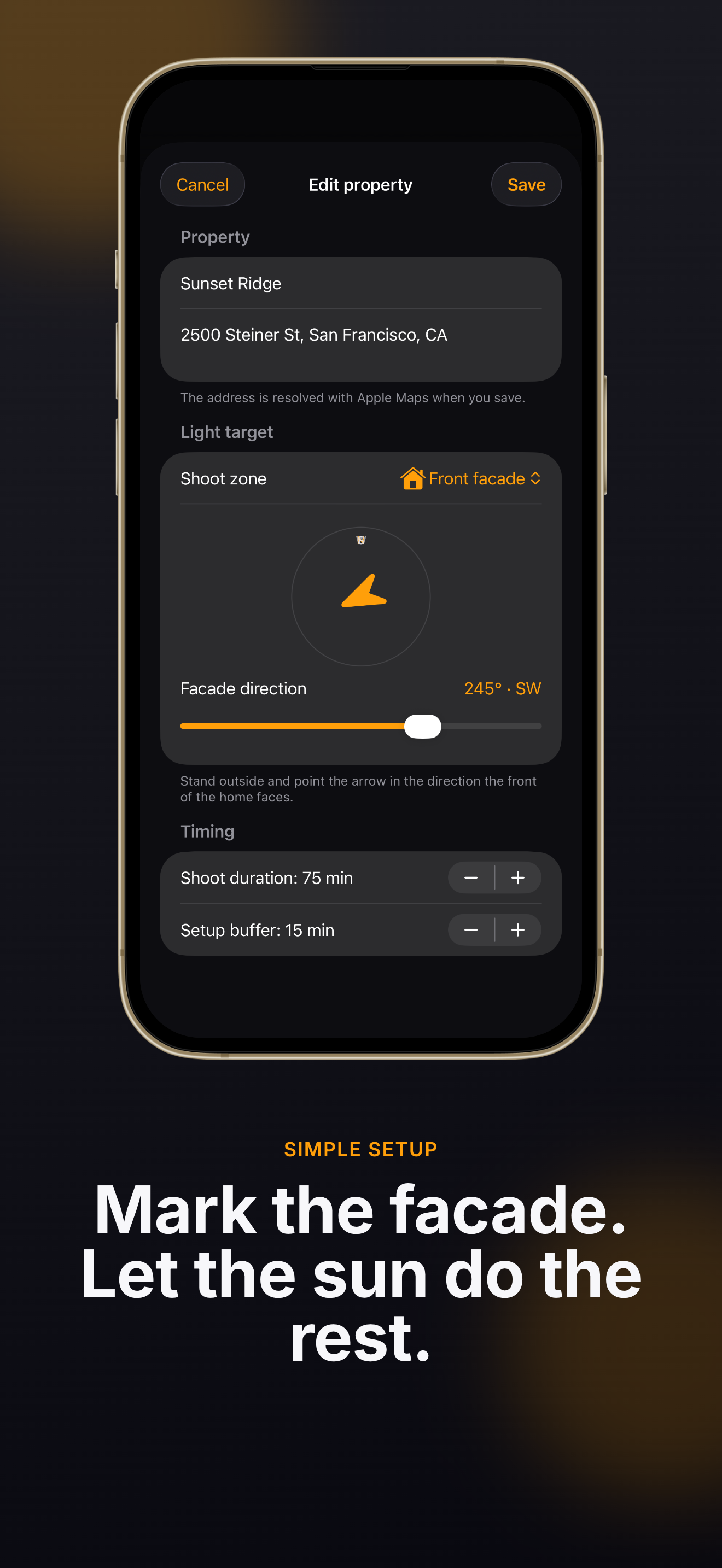 PropLight RE Photo Planner on your iPhone — 02-device-top.png