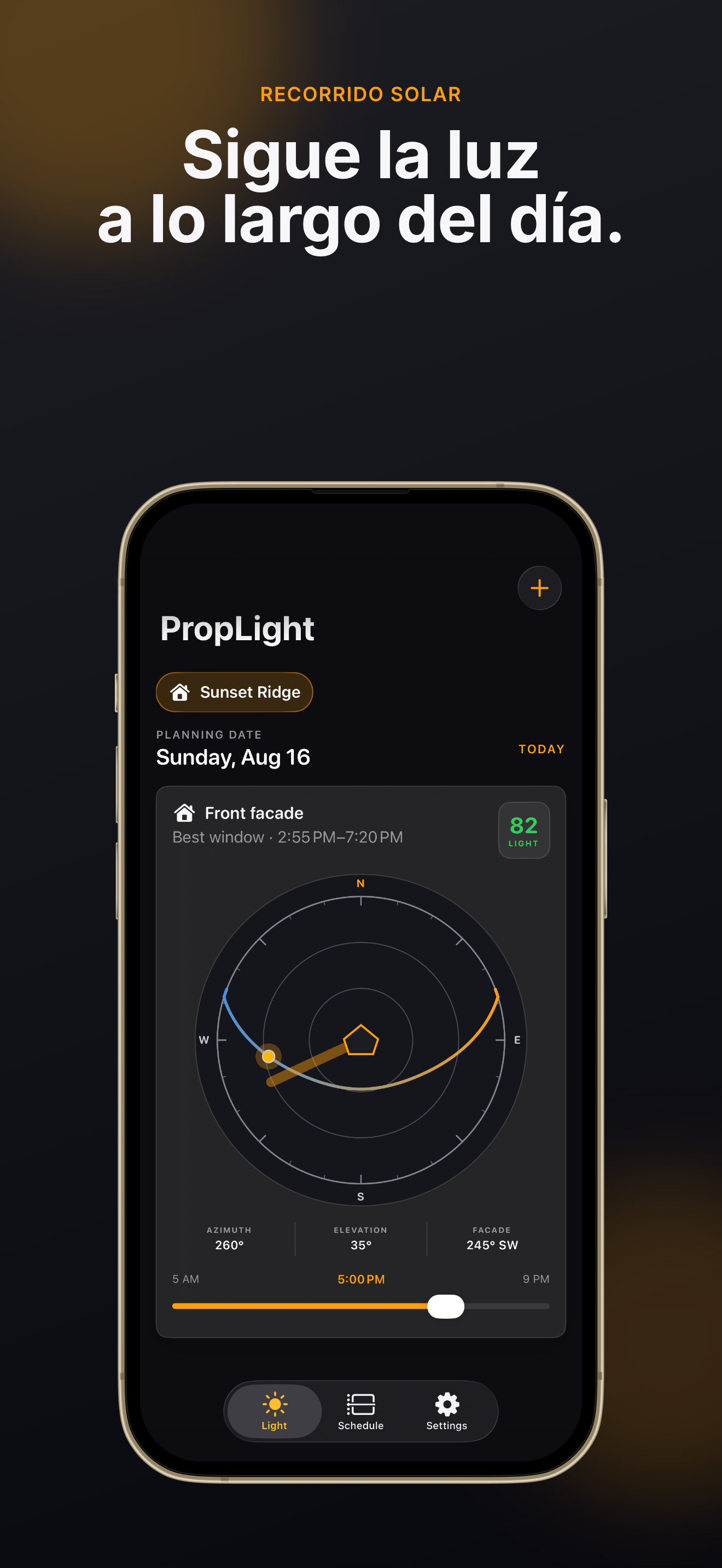 PropLight Planificador de fotografía inmobiliaria en su iPhone — 03-device-bottom.png