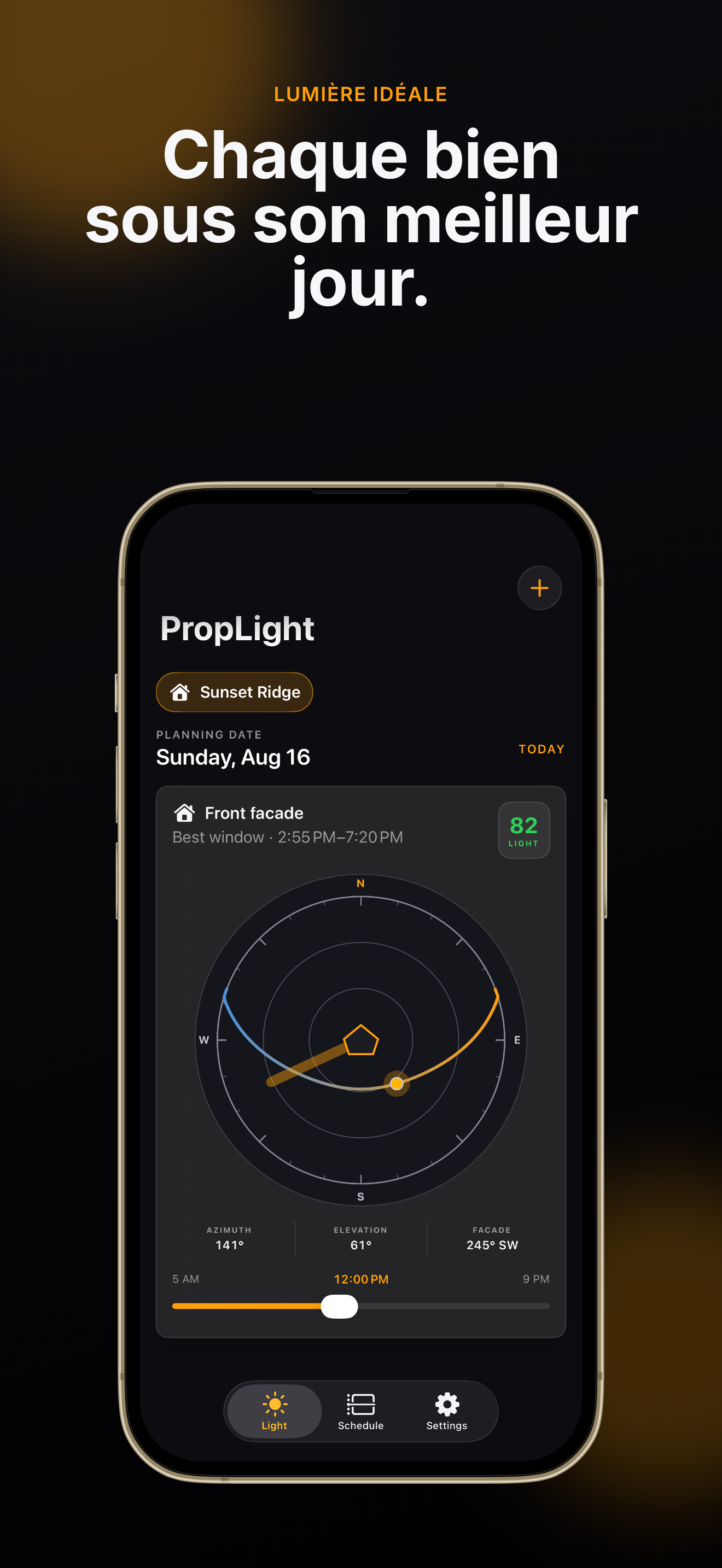 PropLight Planificateur photo immobilier sur votre iPhone — 01-device-bottom.png