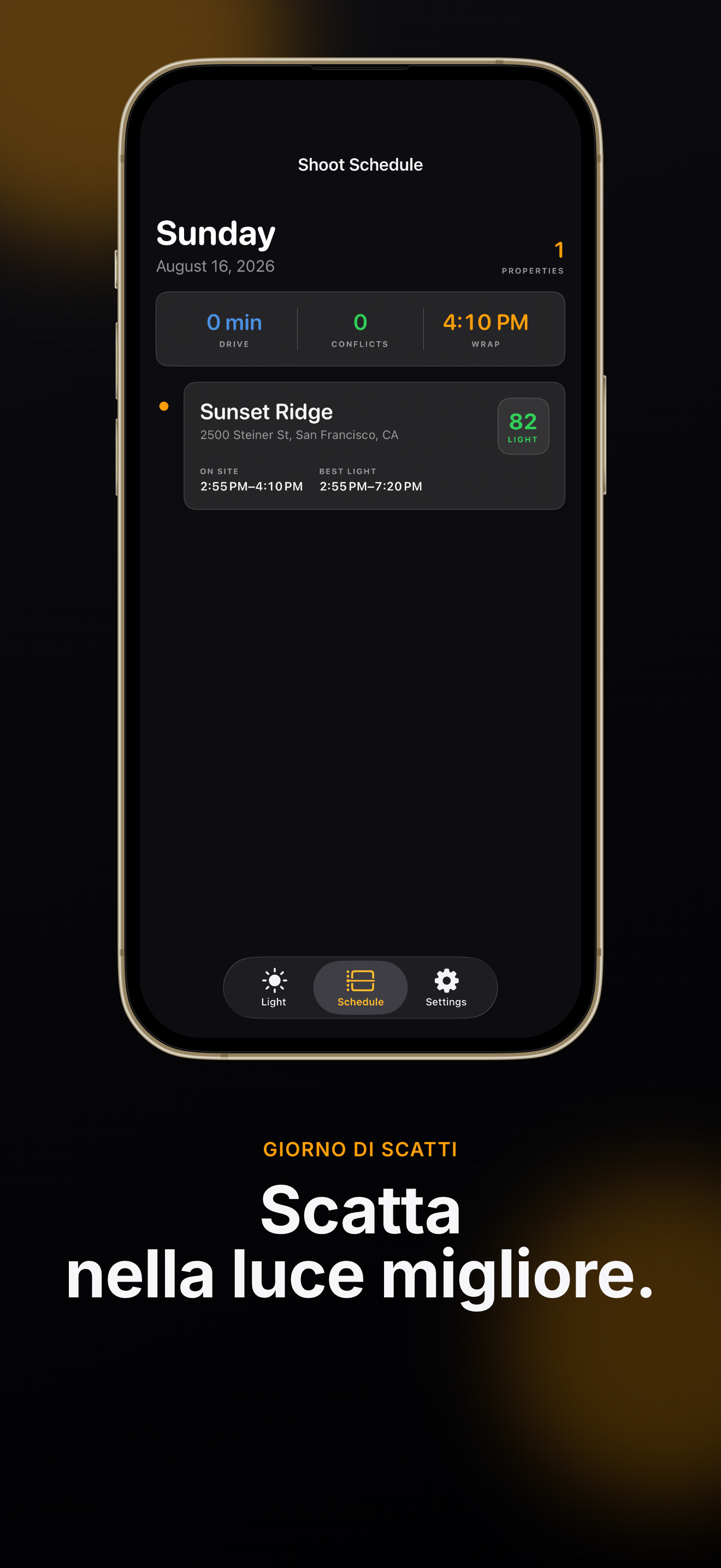 PropLight Pianificatore foto immobiliari sul tuo iPhone — 04-device-top.png