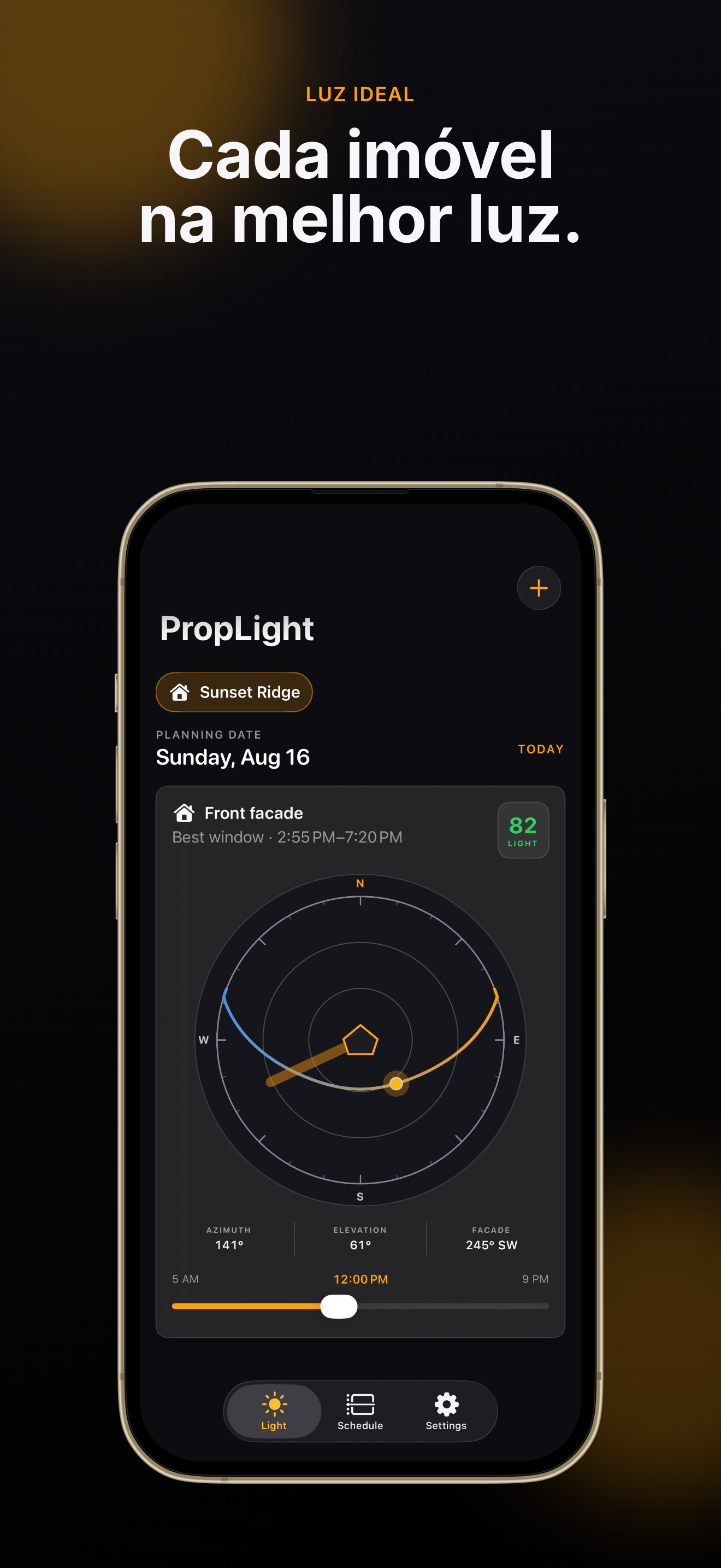 PropLight Planejador de Fotos Imobiliárias no seu iPhone — 01-device-bottom.png