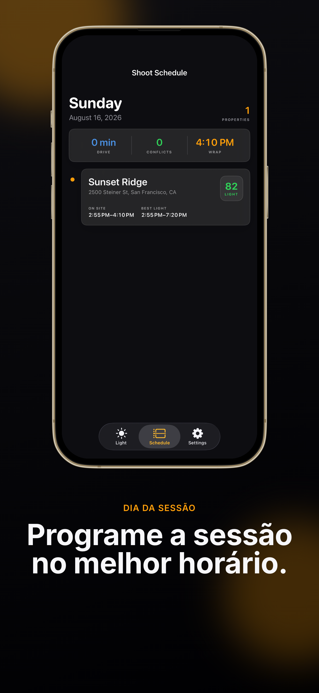 PropLight Planejador de Fotos Imobiliárias no seu iPhone — 04-device-top.png